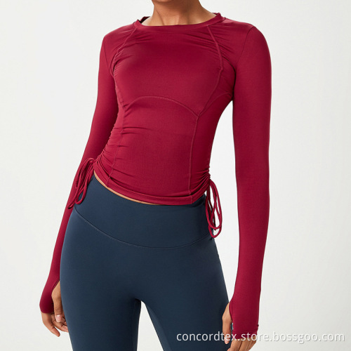 fitted crop top shirt